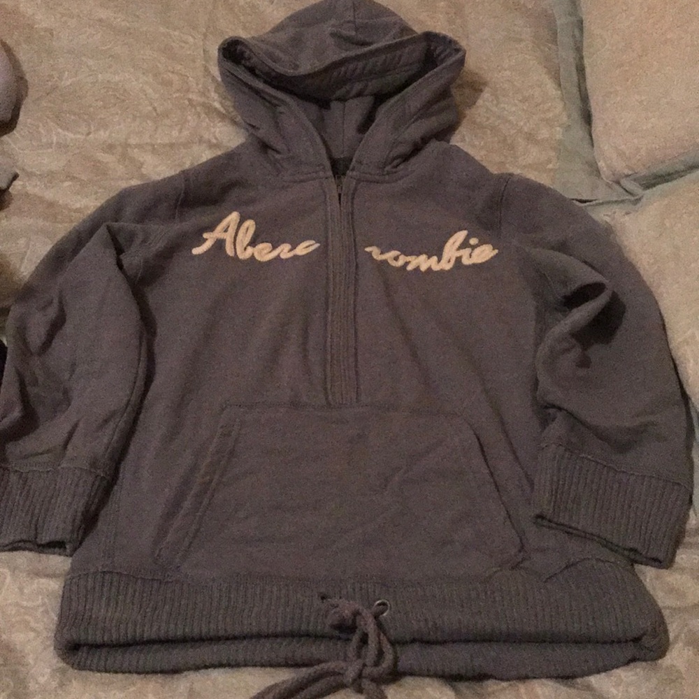 Abercrombie & Fitch 3/4 fitted hoodie